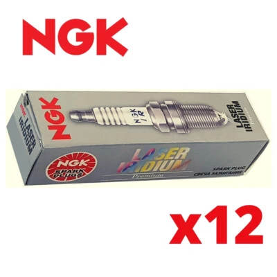 12 bujías de iridio NGK para FERRARI 512 4.9 92->94 512 TR Foto 1 de 2