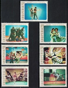 Albanien 1976 _ Ballett - Kuckuck und Malve _ postfrisch ** - Bild 1 von 1