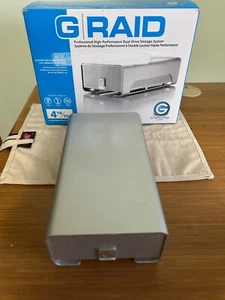 G-Technology 0G00273 G-RAID Dual Bay 4TB External Enclosure, eSATA FW800 USB 2.0 - Picture 1 of 2