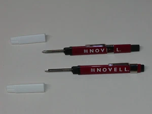 Vintage 1990s Novell Netware Screwdriver lot of 2 NetWare Philips and Flat Tips - Picture 1 of 5