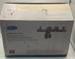 Zurn Wilkins 12-975XL2 1/2" Lead-Free RPZ Backflow Preventer - Reduced Pressure - Picture 1 of 19