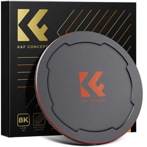K&F Concept Thread & Magnetic 2-in-1 Lens Filter Cap Only for K&F Magnetic Swap - Picture 1 of 54