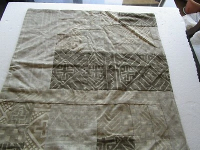  Pottery Barn Hearth 拼布 24 英寸枕套 全新  — 第 1/3 张图片