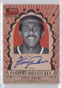 2013 Panini America's Pastime Signatures /75 Fergie Jenkins #FJ Auto HOF