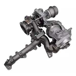 VW Amarok 2,0 BiTDI Turbocharger Twin Turbo Big + Small Turbo Set - Picture 1 of 15