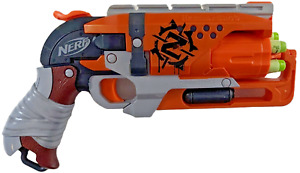 Nerf Zombie Strike Hammershot Blaster w/original accessories.  Great condition!