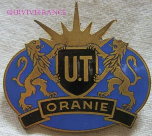 IN30447 - Insigne Unités Territoriales, ORANIE, émail, dos lisse gravé - Picture 1 of 2