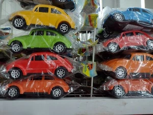 Lot of 10 VW Volkswagen Beetle Toy from Brazil - Fusca - Rare - Picture 1 of 5