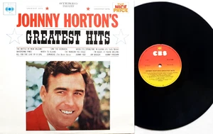 Johnny Horton–Johnny Horton's Greatest Hits Vinyl LP CBS reissue – KLLS 1649 - Picture 1 of 3