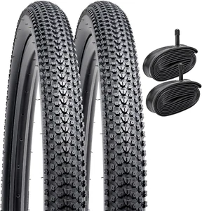 Neumáticos de bicicleta de montaña 26" 26X2.10/52-559 y 26" tubos de bicicleta Schrader Valve Compati - Imagen 1 de 9