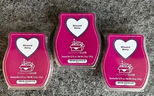 Scentsy ~ BLIZZARD BERRY ~ Lot Of 3 Wax Bars ~ New - Bild 1 von 2