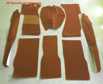 Alfombra Del Coche Equipamiento para Opel Rekord C Coupé 1966-71 Coñac Bucle - Imagen 1 de 4