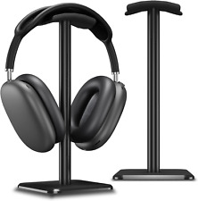 Alyvisun Headphones Stand [Weighted Base & Taller Height] Headset Holder Stand, 