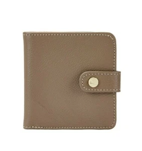 Ziegenleder Leder Geldbörse mit Ausweisfenster kompakte Größe Grafik Bild Quinn $ 85 Stein - Bild 1 von 3