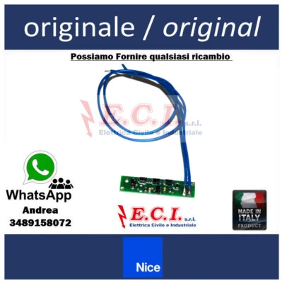 VEDI TITOLO E DESCRIZIONE NICE ORIGINALE TB199A3 SCHEDA SENSORE ENCODER TO4024-XME2124