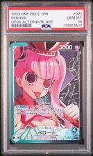 PSA 10 Perona OP06-021 Parallel L OP-06 Wings of Captain One Piece Card Japanese
