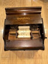 Wilcox & White Organ Co. Symphonia  Organette No. 475 With One Roll