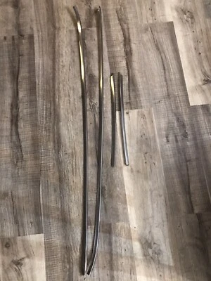 1965-1968 Ford Galaxie Custom Drip Rail Roof Channel Molding Trim 2/4 Door Sedan - Image 1 of 4