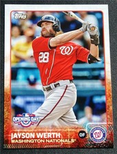 2015 Topps Opening Day #191 Jayson Werth - NM-MT
