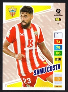 SAMU COSTA #11 UD ALMERIA 2022-23 CROMO PANINI ADRENALYN XL LA LIGA 22/23 - Picture 1 of 2