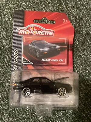 Miniature Majorette Nissan Cefiro A31 Noir 1/58 1/64 3 inches 233A-2 Neuve Boite - Photo 1/3