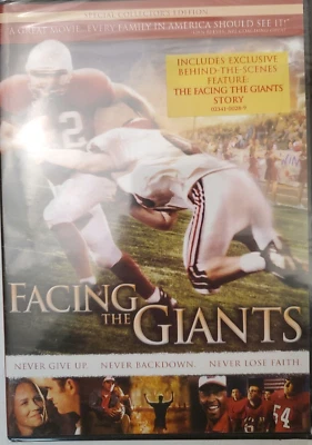 FACING THE GIANTS (DVD, 2007) ALEX KENDRICK-NEW SEALED - Image 1 of 2