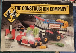 Vintage Parker Brothers The Construction Co Job #5000 (7505) Expert 200+ Pieces - Picture 1 of 16