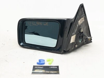 90-96 MERCEDES-BENZ R129 SL500 ESPEJO RETROVISOR IZQUIERDO LADO CONDUCTOR NEGRO OEM Foto 1 de 4