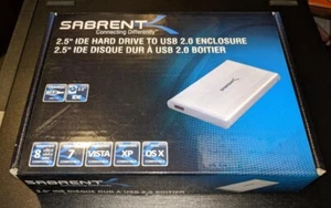 Sabrent 2.5" IDE Hard Drive to USB 2.0 Enclosure, model SBT-ESU25 - Afbeelding 1 van 3