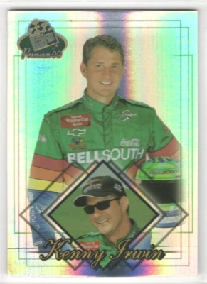 2000 Press Pass Premium KENNY IRWIN Foil Parallel card #20 - Image 1 of 2