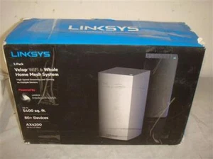 SISTEMA DE MALLA INTELIGENTE LINKSYS MX8400C 2 PACK WIFI 6 TRI-BAND -NOB  - Imagen 1 de 6