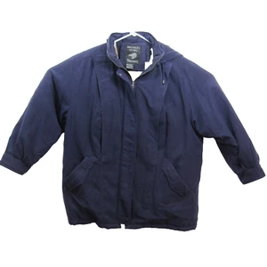 Vtg. Bromley Sport Womens Blue Thermolite Coat Jacket Size XL Warm - Picture 1 of 12