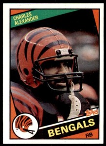 1984 TOPPS* CHARLES ALEXANDER CINCINNATI BENGALS #33