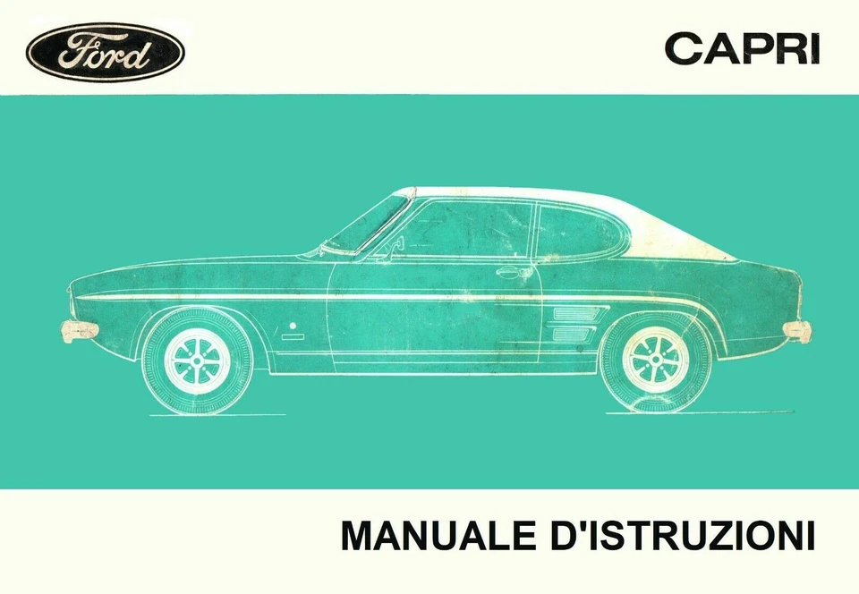 Ford CAPRI - Manuale d'Istruzioni - Edizione VI/1971 - Immagine 1 di 1
