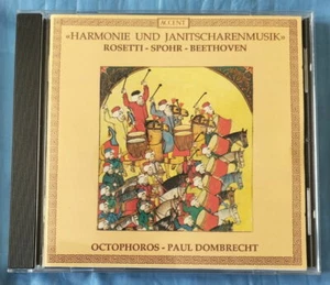 PAUL DOMBRECHT/OCTOPHOROS HARMONIE UND JANITSCHARENMUSIK CD ACCENT 1988 - Bild 1 von 1
