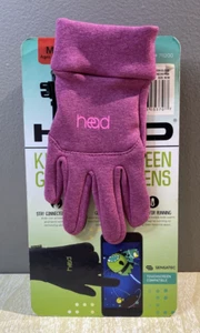 NEW HEAD Pink Touchscreen Sensatec Winter Gloves Medium - Picture 1 of 5