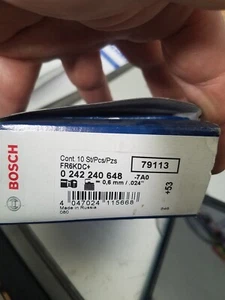 0242240648 BOSCH FR6KDC+ CANDELA D'ACCENSIONE SMART CABRIO CITY COUPE' 6 pezzi - Imagen 1 de 3