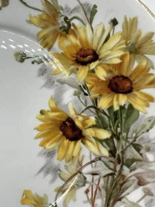 Royal Standard England 'Brown Eyed Susan' Handled Cake Plate - Picture 1 of 6
