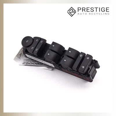 2010-2017 GMC ACADIA Interruptor Mestre de Porta Controle de Janela Driver Side 20958433 Fabricante de Equipamento Original - Imagem 1 de 4