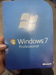 Microsoft Windows 7 Professional 32/64 Bit Full (FQC-00129) English US Only DVD - Picture 1 of 4