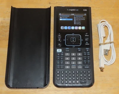 Texas Instruments Nspire CX CAS Graphing Calculator - BLACK - Image 1 of 2