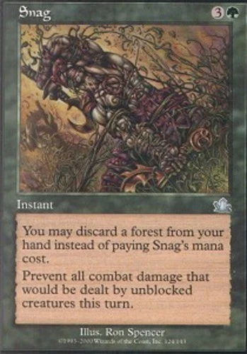 1x Snag - Foil Heavy Play MTG Magic - Kid Icarus - - Image 1 of 1