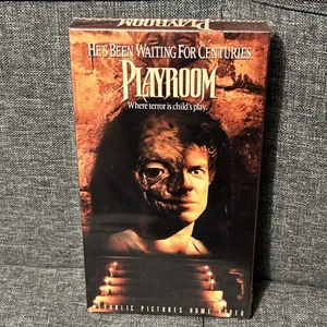 RARE! NEW & SEALED! Playroom (1990) OOP Horror VHS Tape MINT! - Picture 1 of 6
