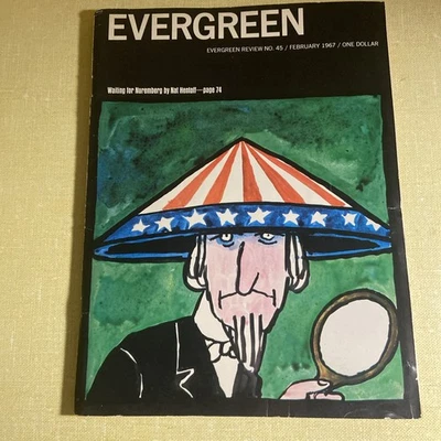 Evergreen Review Magazine Feb 1967  Counter-Culture  Nabokov Lolita - Image 1 of 4