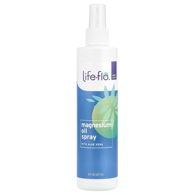 Spray de aceite de magnesio con aloe vera, 8 fl oz (237 ml) Foto 1 de 2