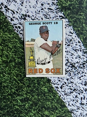 1967 Topps Baseball George Scott #75 EX Condition Low Cost Shipping  - Image 1 of 2