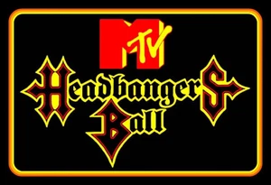 5" Classic MTV Headbangers Ball vinyl sticker. Heavy Metal TV decal - Picture 1 of 2