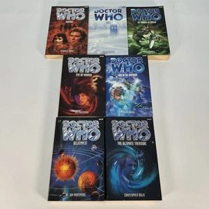 Doctor Who Dr Who BBC TV Paper Book Bundle X7 Paperback - Picture 1 of 17