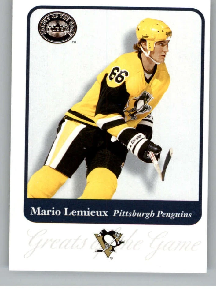 2001-02 Fleer Greats of the Game NHL Hockey Base Inserto Automático o Memorabilia PFL Foto 1 de 1