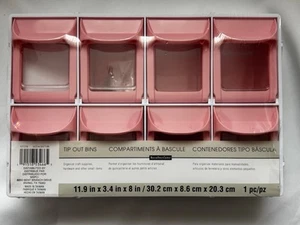 Contenedores inclinables para recuerdos unidad de almacenamiento té, manualidades, costura, piezas, clavos, etc. - Imagen 1 de 2